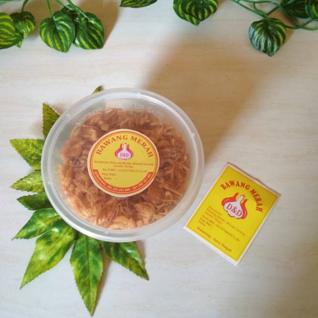 

Bawang Goreng Original Tanpa Campuran (kemasan toples kecil)