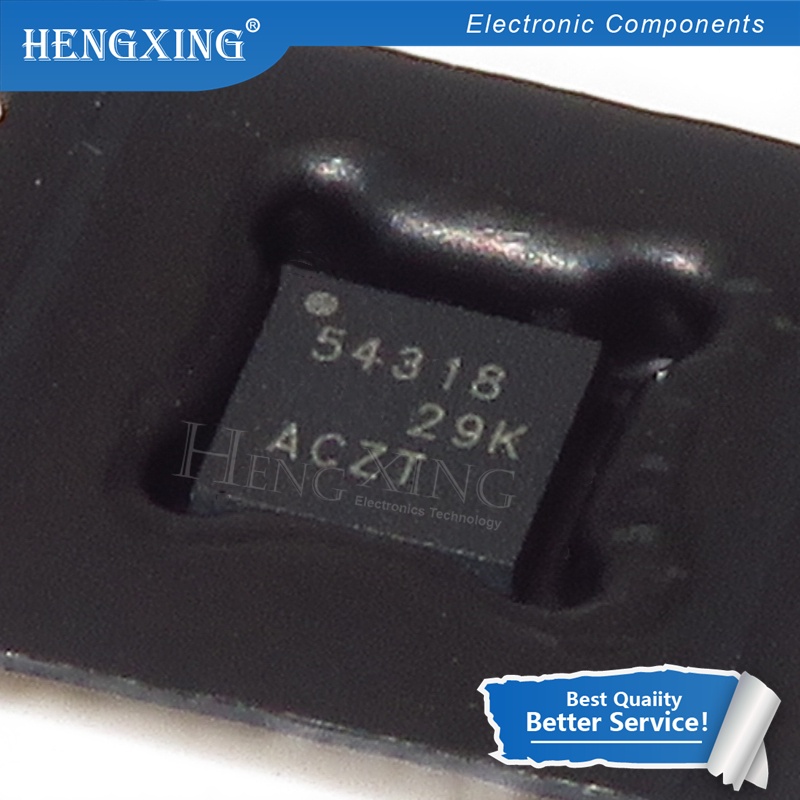 10pcs Komponen Elektronik TPS54318RTER TPS54318RTET TPS54318 54318 QFN-16