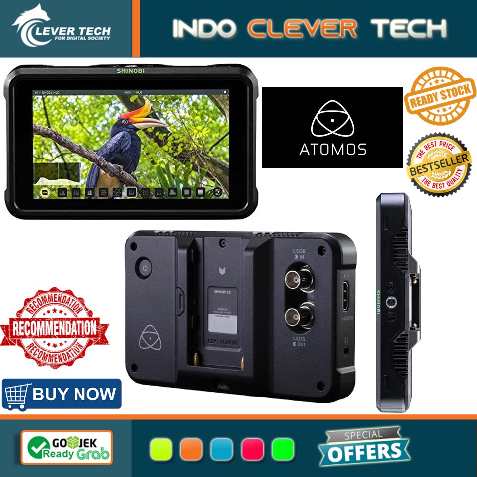 Atomos Shinobi 5.2 Inch 4K HDMI Monitor