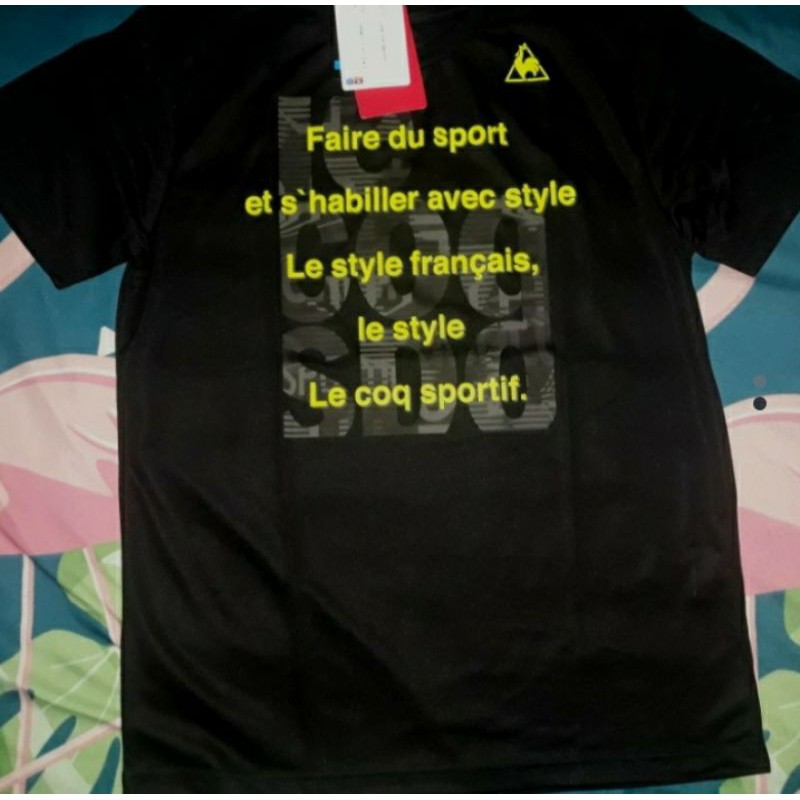 kaos pria merk Le Coq sportif original size xl