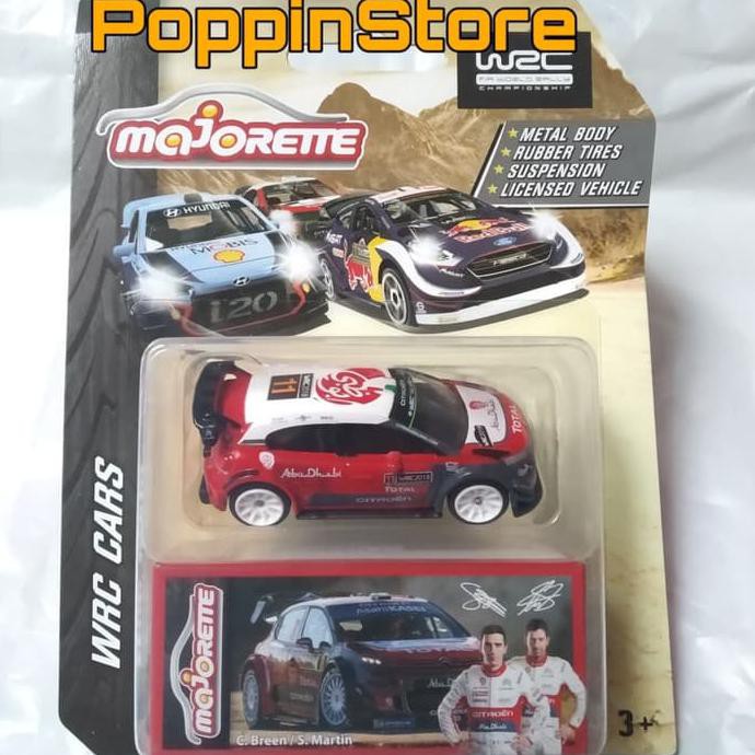 maddox - Majorette Citroen C3 WRC World Rally Cars
