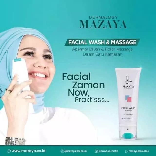 Mazaya facial treatment/facial wash mazaya