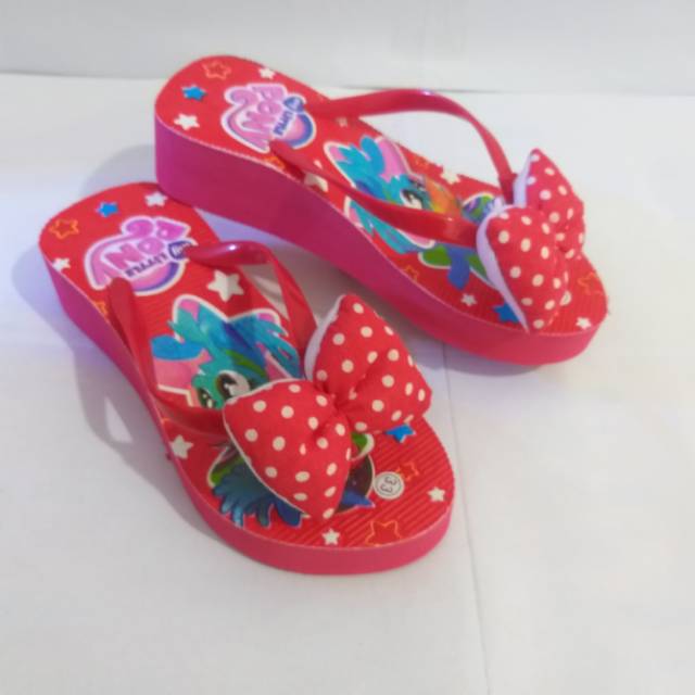 SANDAL LITTLEPONY WEDGES ANAK