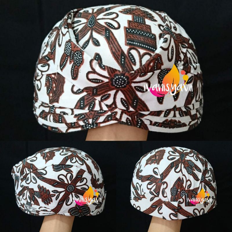 Blangkon SUNDA, Motif Batik / Motif Jarik