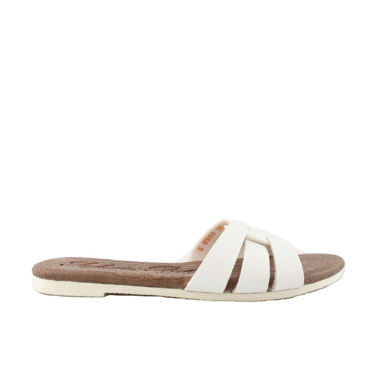 Stefania Baldo Barbara Sandal White