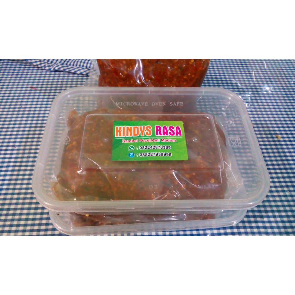 

SAMBAL PECEL MADIUN, BUMBU PECEL INSTAN ASLI MADIUN 1 Kg