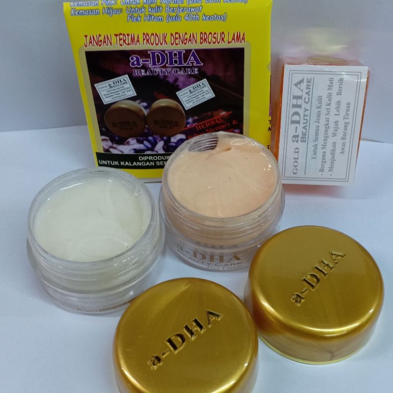 Paket Cream A DHA Gold 3in1 Super Holo