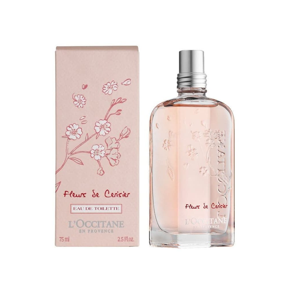 Parfum Loccitane Fleurs De Cerisier 75ml - Ori Non Box