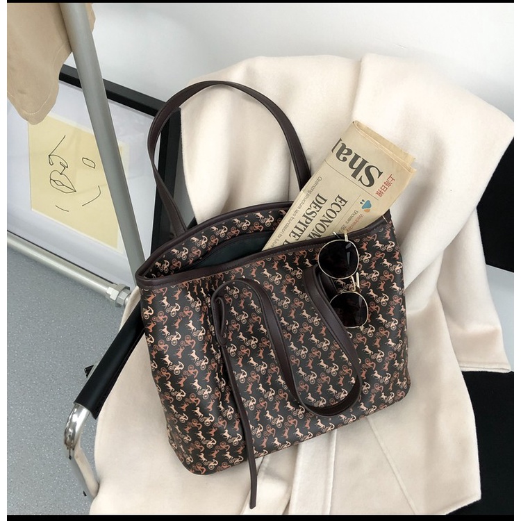 (2PC BISA IKG)GTBI99887312 NEW ARRIVAL TAS TOTE  IMPORT PREMIUM TERBARU(BIG BAG)