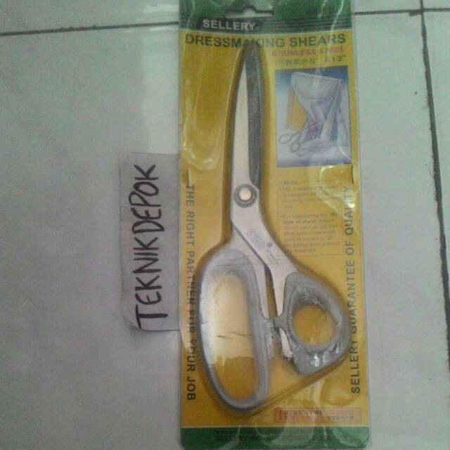 

Gunting kain 8 1/2 inch dressmaking shears sewing work sellery