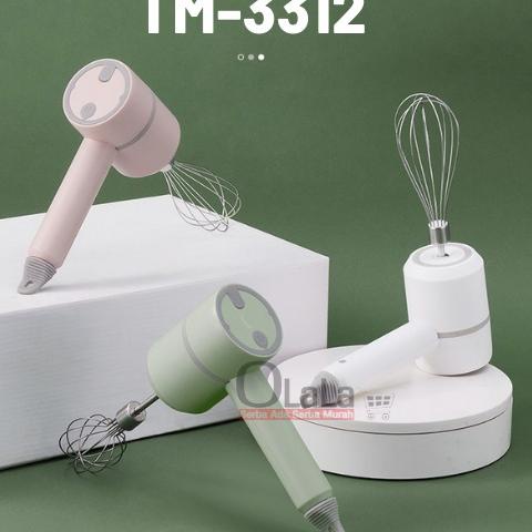 Oke Price.. HAND MIXER BLENDER CHOPPER PORTABLE 3IN1 TUUMYY TM-3312
