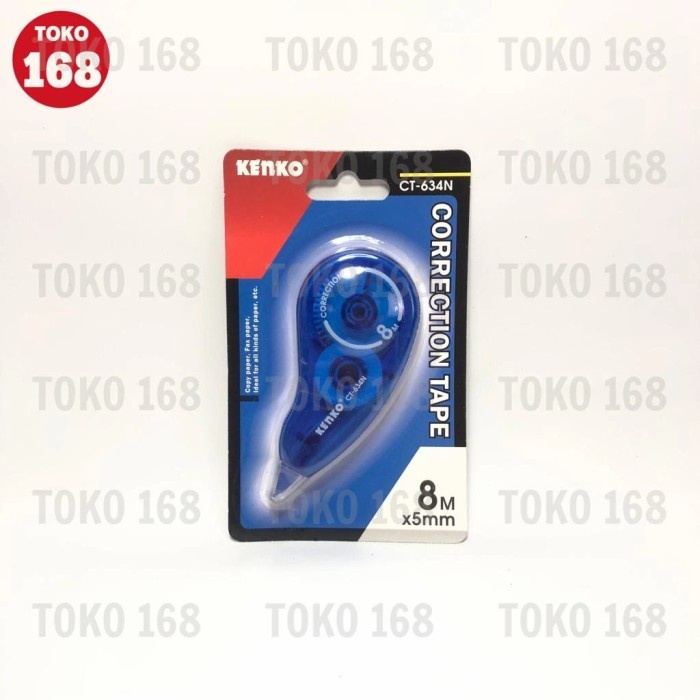 

Kenko Correction Tape / Tipex Kertas CT-634N (LSN)