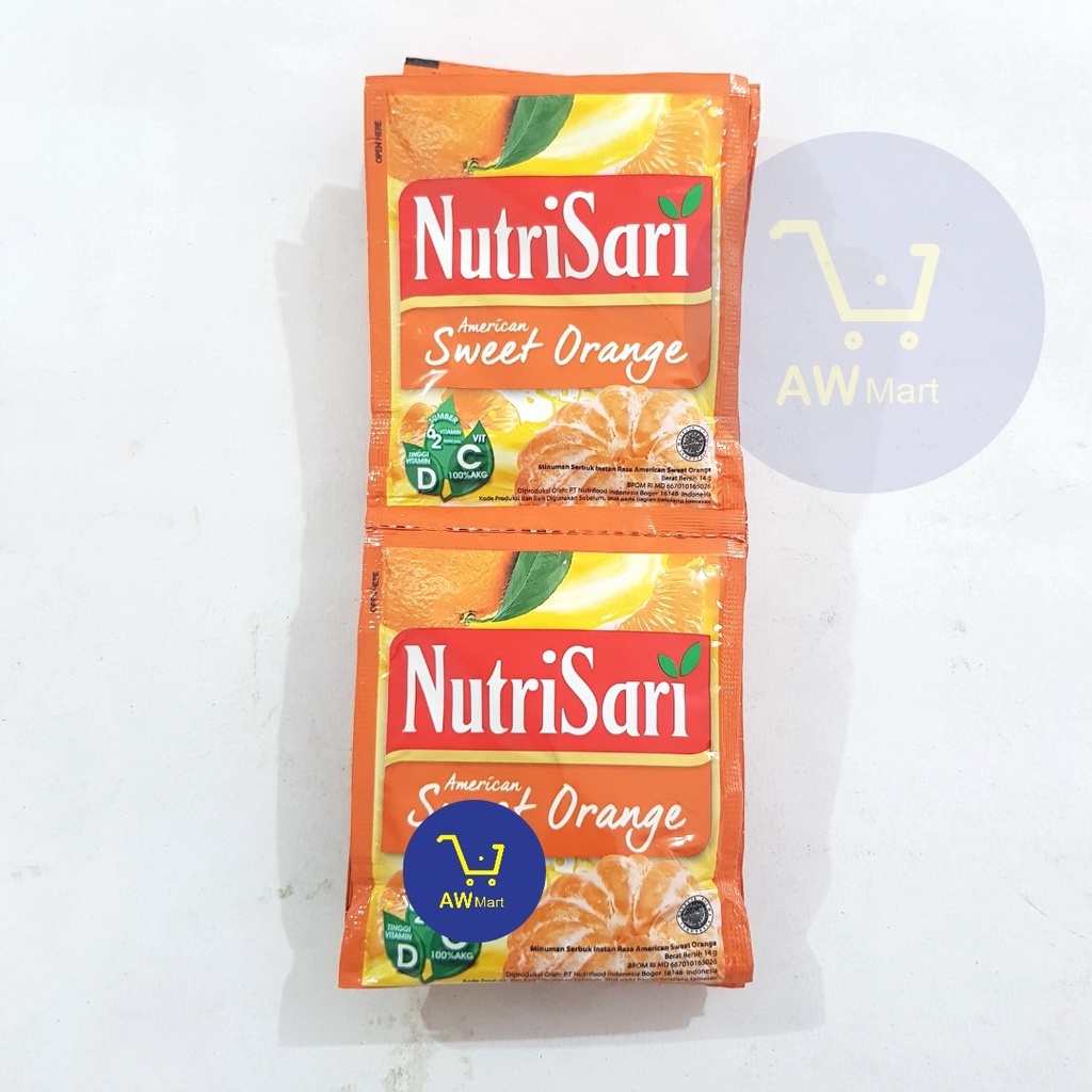 NUTRISARI RENCENG (14 GRAM X 10 SACHET) - ALL VARIAN