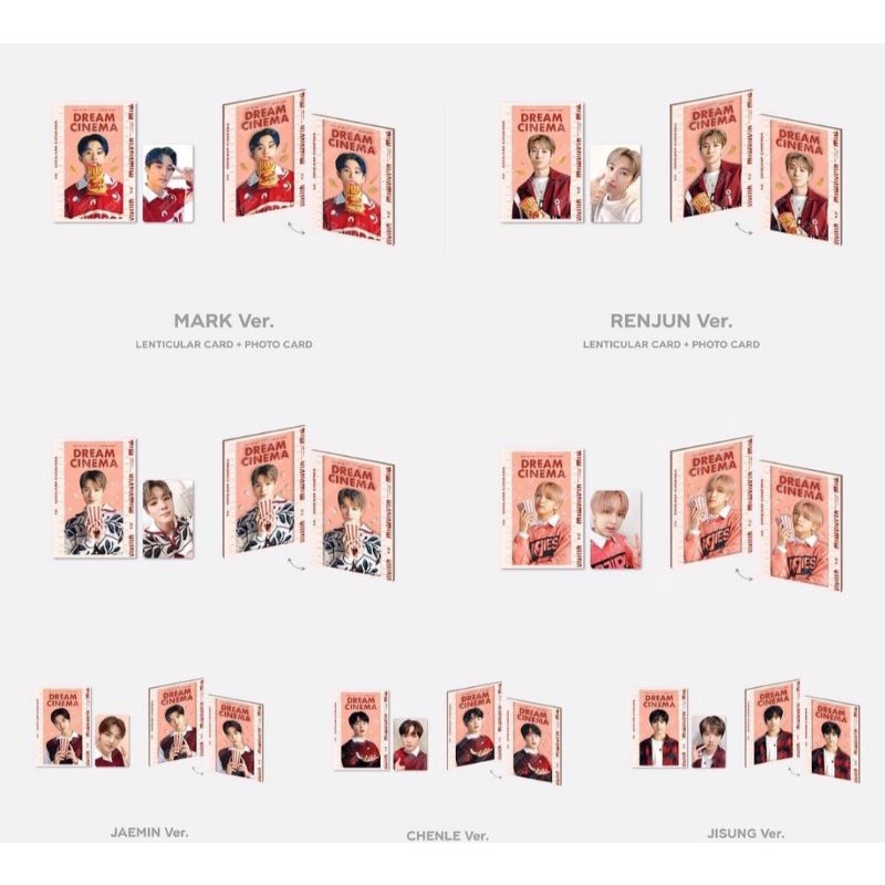 [READY] MD CINEMA NCT DREAM AR PHOTOSET