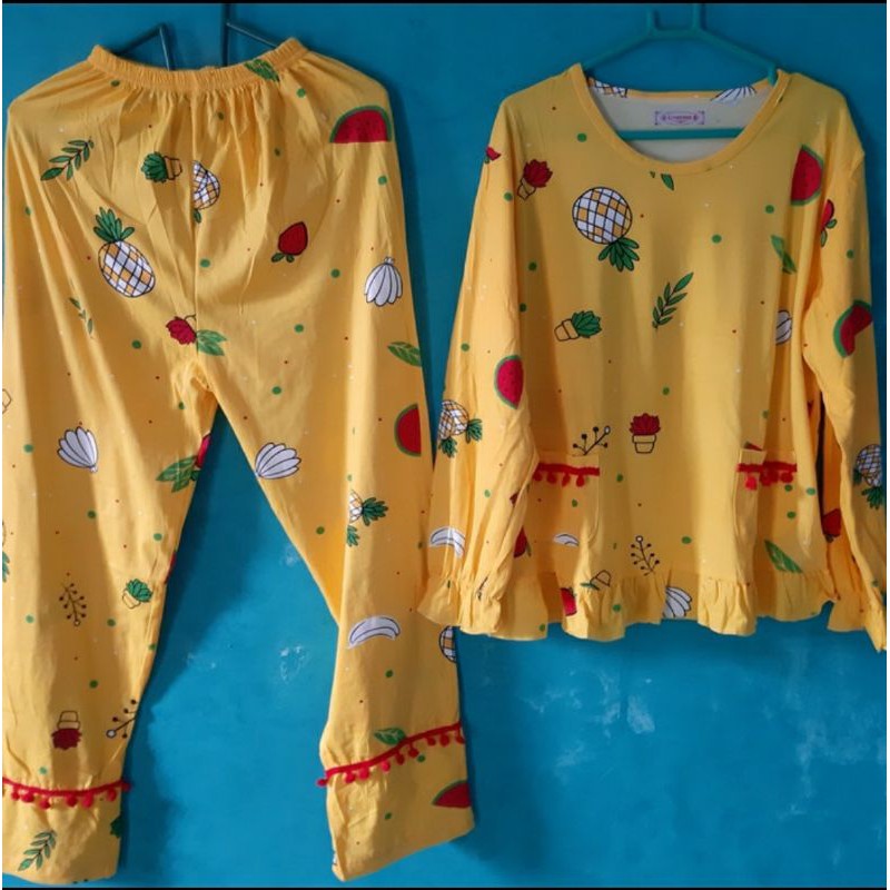 baju tidur PP import premium
