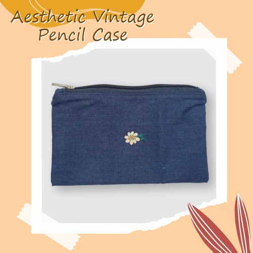 AESTHETIC PENCIL CASE BLUE