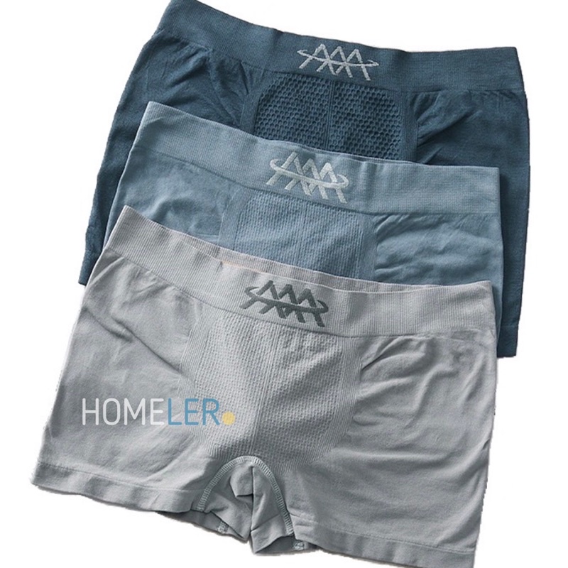 Celana Dalam Boxer Pria (3 Pcs) / Celana Dalam Pria / Sempak Pria Boxer