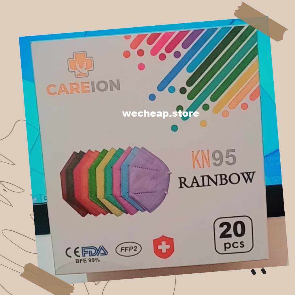 MASKER KN95 CAREION / MASKER KN 95 CAREION / MASKER KESEHATAN MURAH