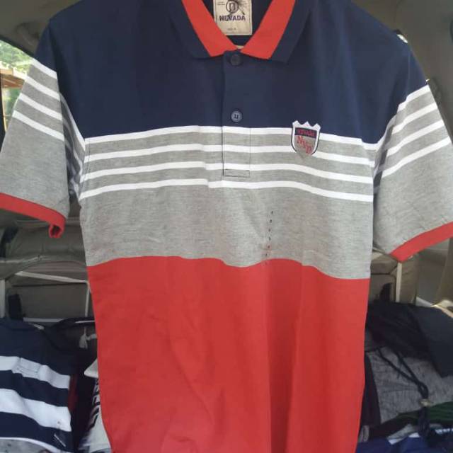 Kaos kerah Nevada Ori