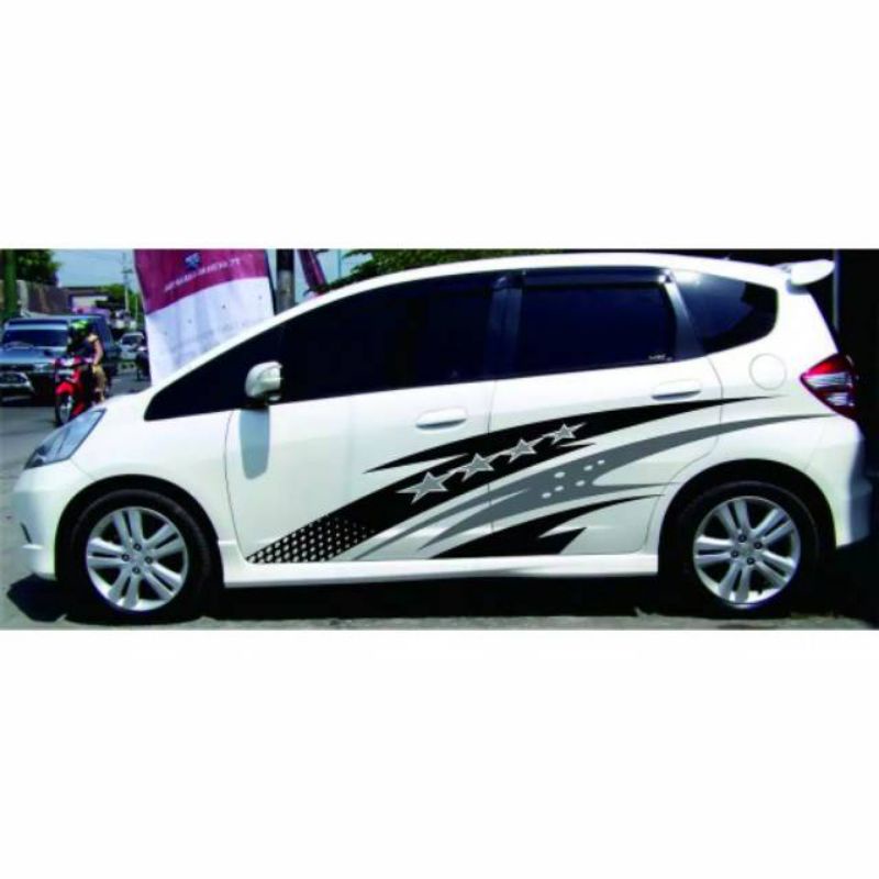 stiker mobil jazz sticker mobil Honda new jazz terbaru