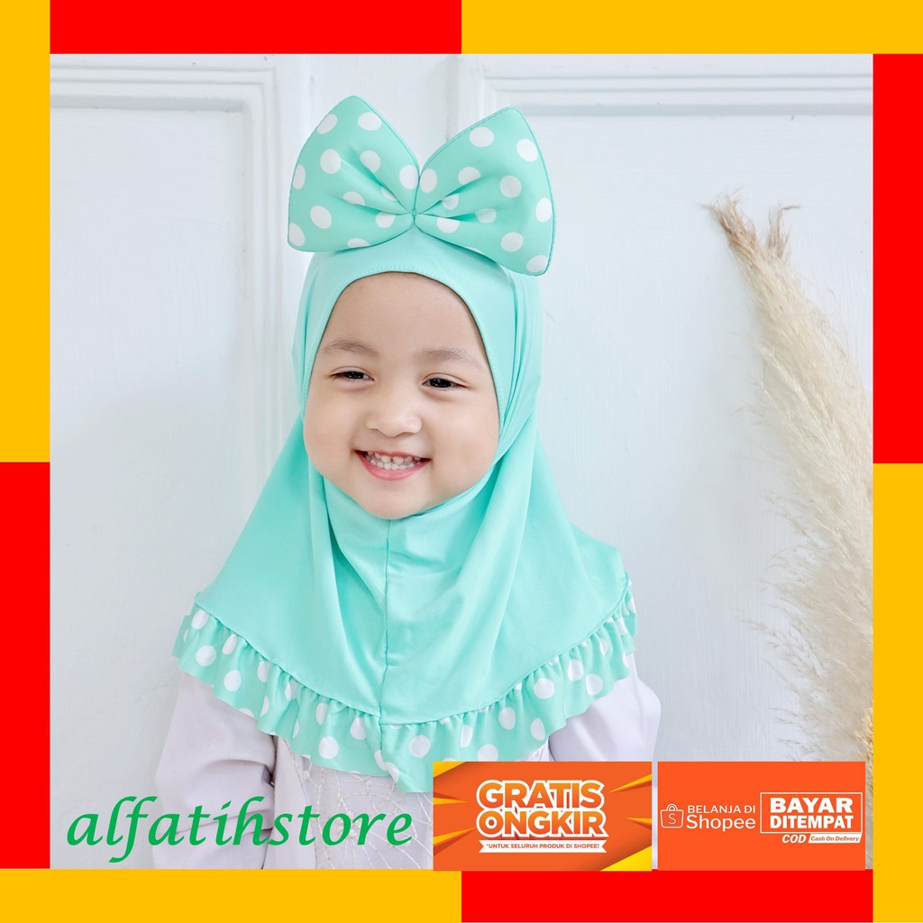 TOP PRODUK JILBAB ANAK MICKEY POLKADOT / JILBAB ANAK LUCU / HIJAB ANAK MURAH / KERUDUNG ANAK PEREMPUAN KERUDUNG ANAK BAYI PEREMPUAN JILBAB ANAK 2 TAHUN HIJAB ANAK BAYI TERBARU