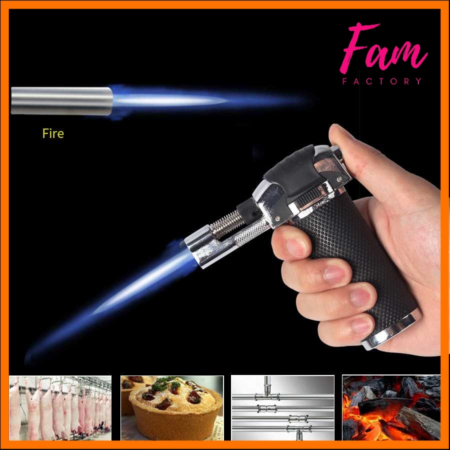 Yofeil Mancis Korek Api Gas Butane Torch Model Flame Gun - TS-19