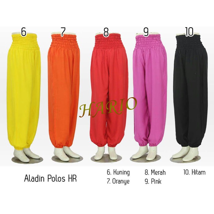 CELANA ALADIN POLOS CELANA ALADIN GROSIR CELANA PANJANG WANITA
