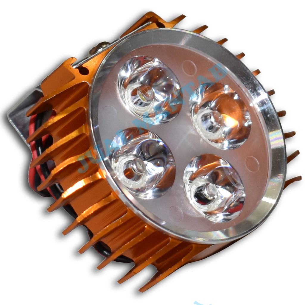 Lampu Tembak New Variasi 4 LED Tipis Universal Murah