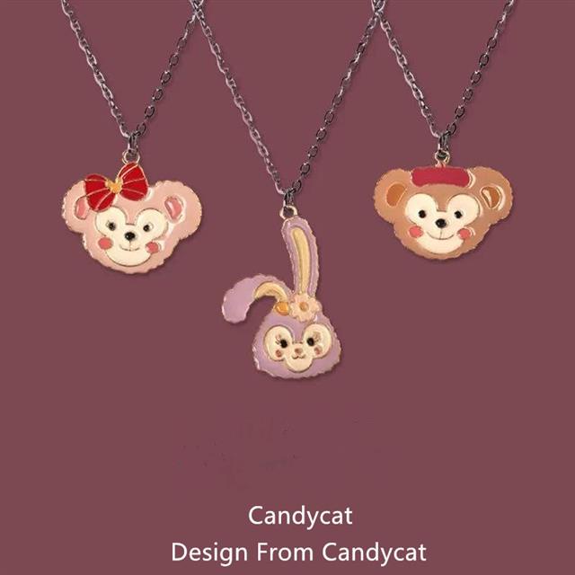 StellaLou kalung baru lucu alloy pribadi seperti anak kecil Keren Bumi kartun rantai sweater pasanga