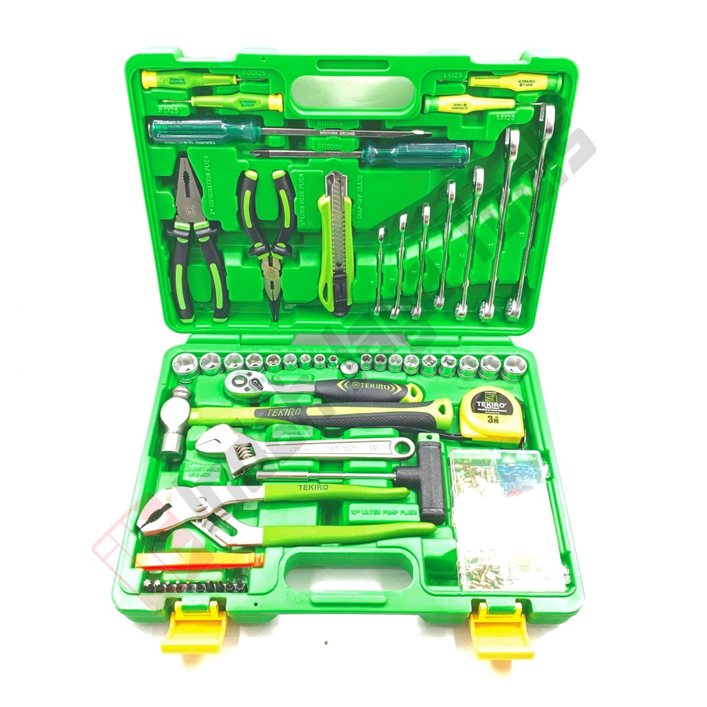 TEKIRO SC-MT0626 Mechanic Tool Set 60 Pcs - Toolkit Tool Kit Perkakas