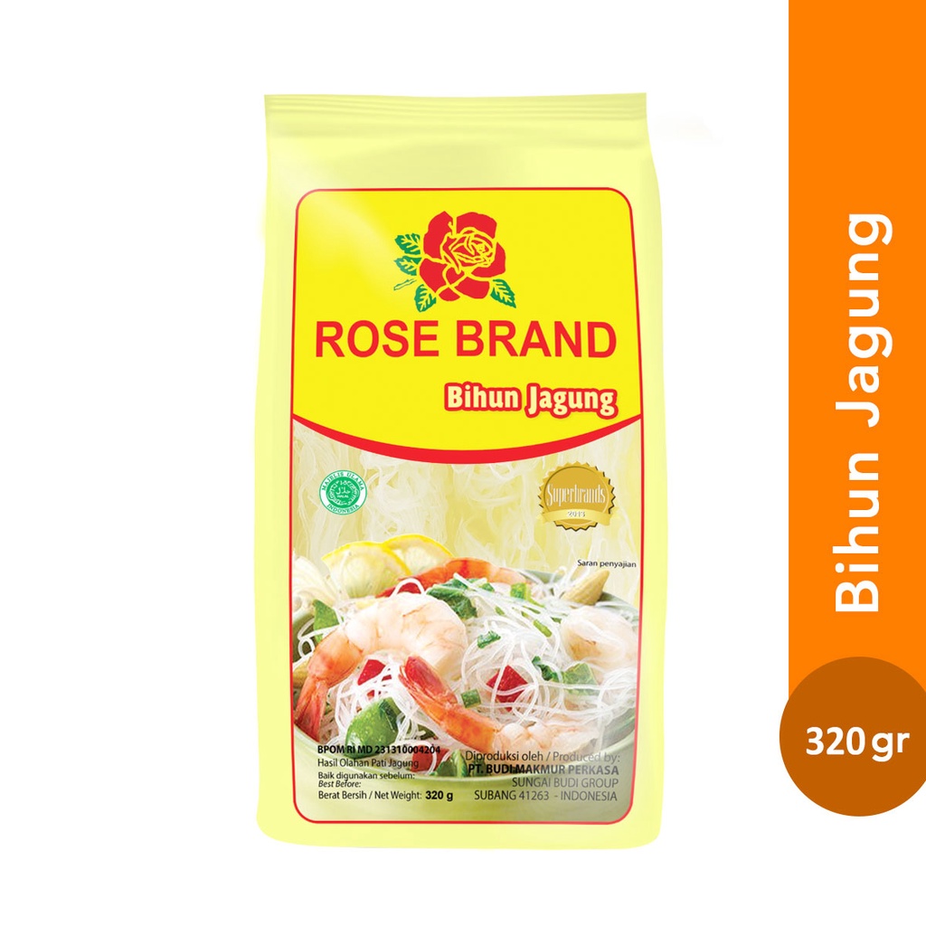 

Rose Brand - Bihun Jagung 320 Gram