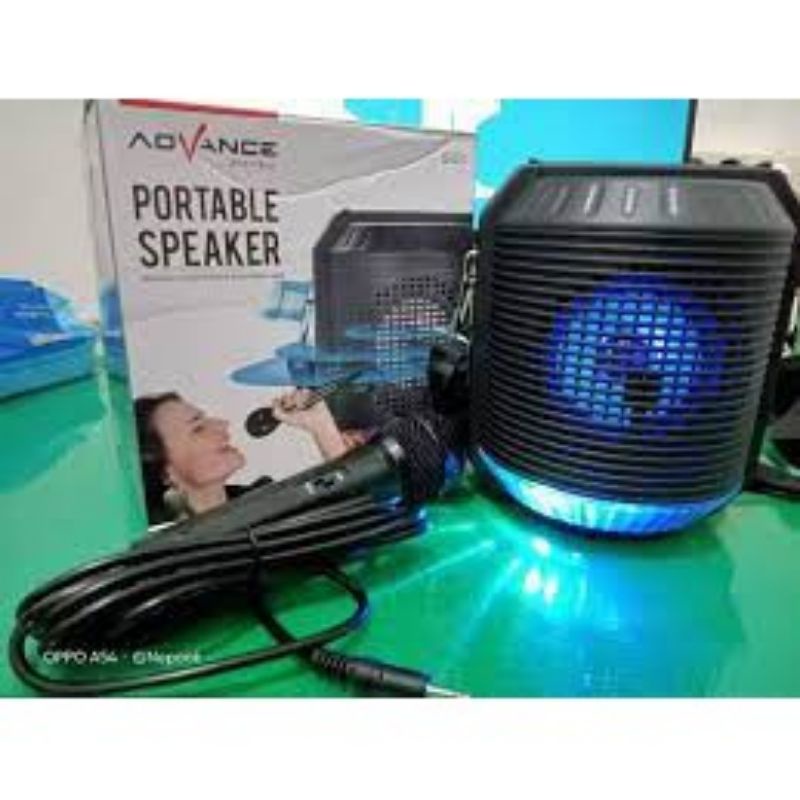 Speaker Bluetooth Advance S51 Radio Fm Portable/Salon Aktif Wireless Speaker Aktif Plus mic Karaoke