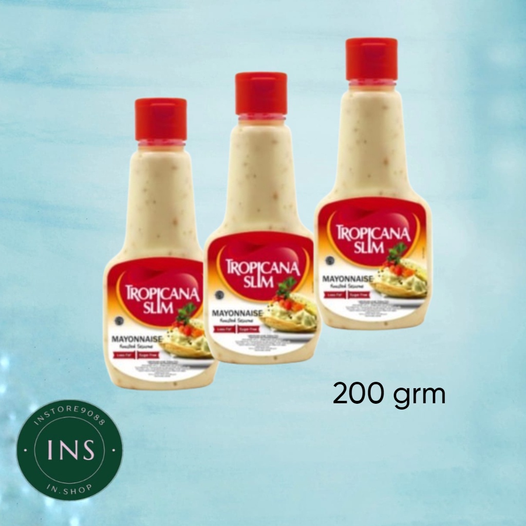 

Tropicana Slim Mayonnaise Roasted Sesame Sugar free Uk 200 Gr