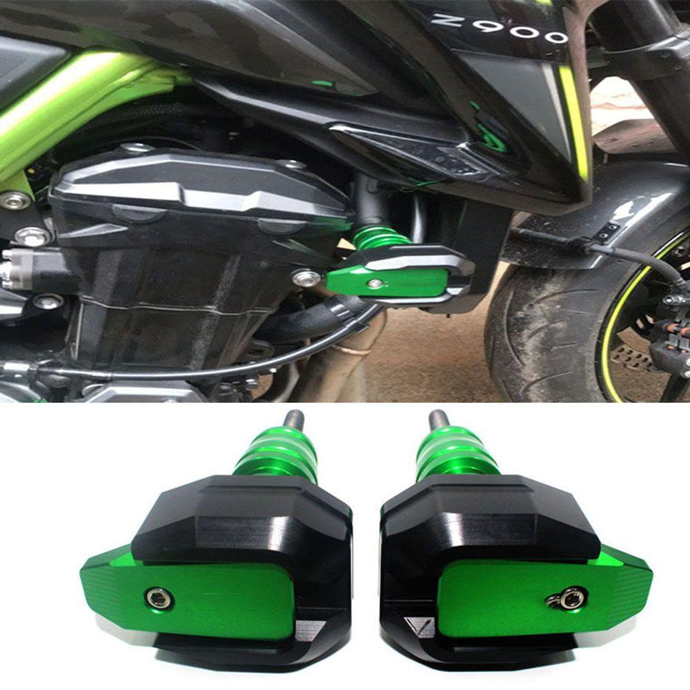 Preva Sepeda Motor Perlindungan Jatuh Frame CNC Anti Crash Pad Crash Slider Guard Aksesoris Motor Crash Pads