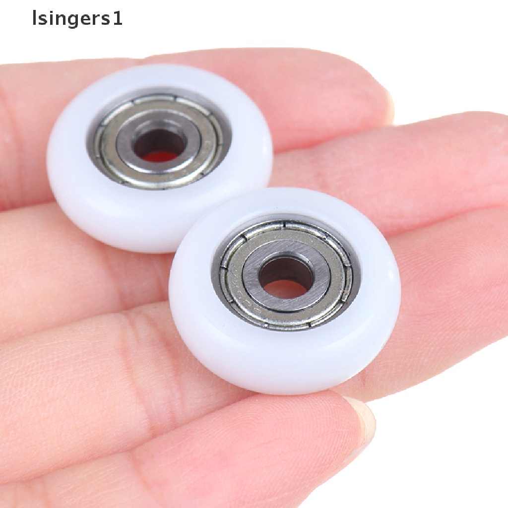 (lsingers1) 2 / 5 / 10pcs Roda roller Geser Pengganti Bahan Plastik Untuk Pintu Geser