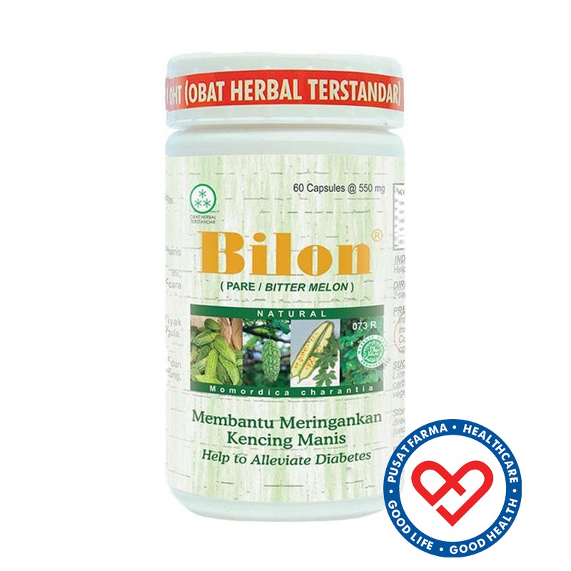 Borobudur Herbal Bilon 60 Kapsul Obat Diabetes Kencing Manis