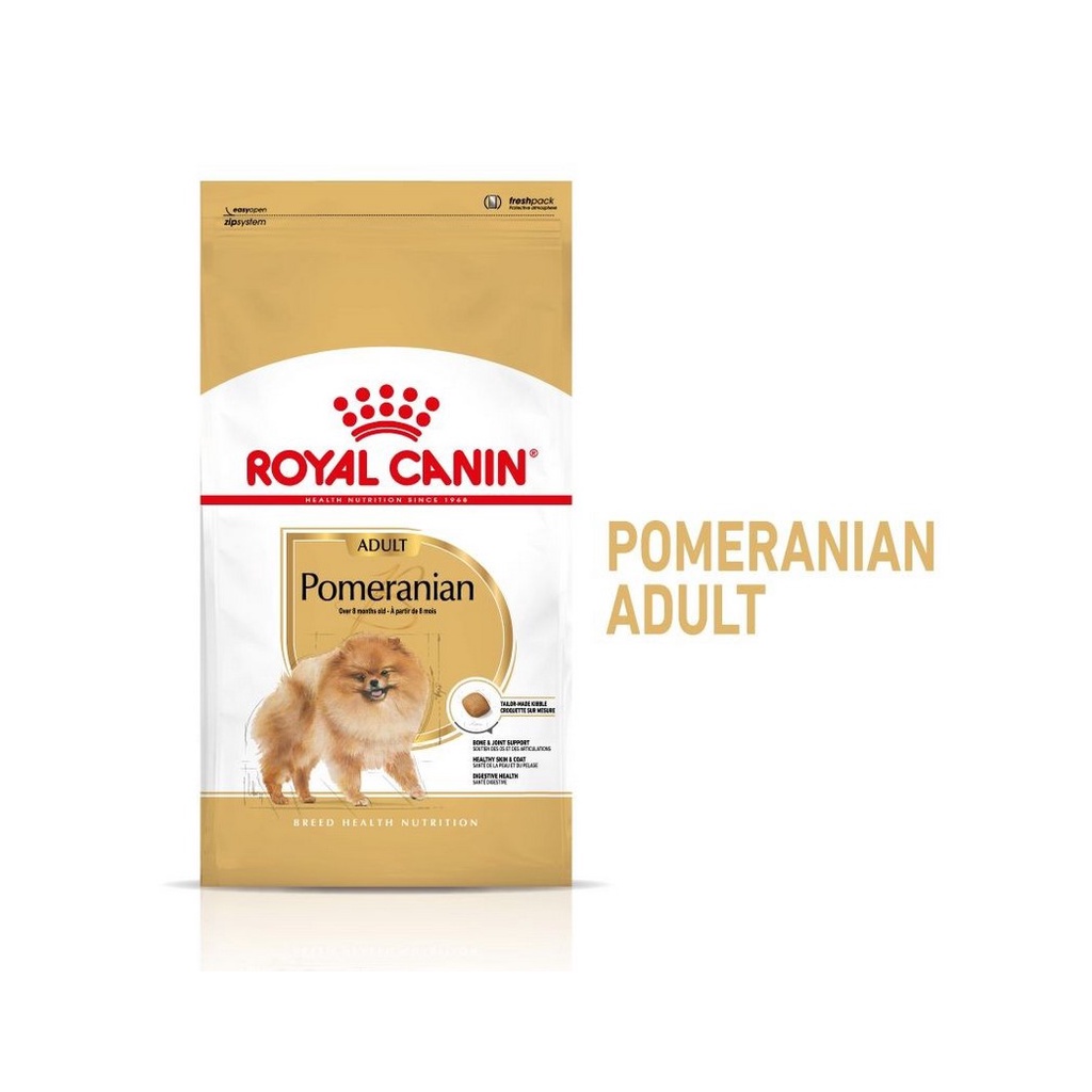 Royal Canin Pomeranian Adult 1.5KG Makanan Anjing Ras