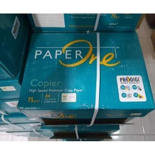 

GOSEND!! KERTAS HVS FOTOCOPY A4 BMO PAPERONE 75 GR MURAH [1 DUS 5 RIM]