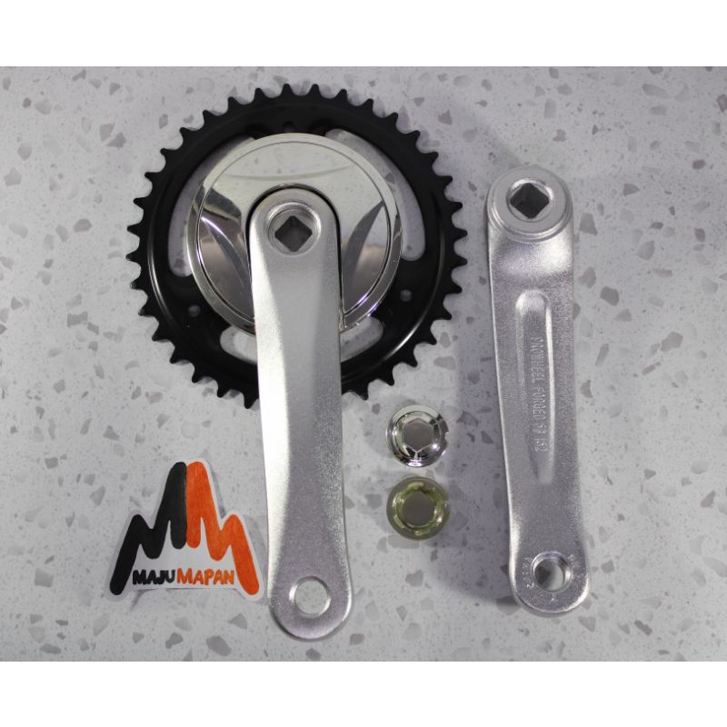 CRANK SINGLE PROWHEEL 36T P. ARM 152MM ALLOY BESI