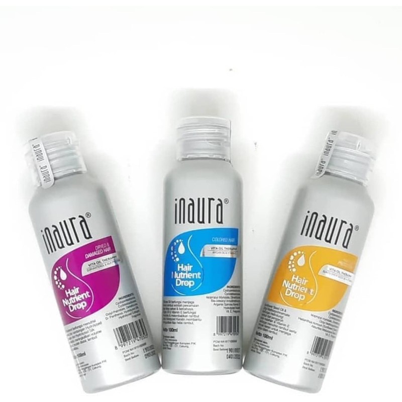INAURA Hair Vitamin Nutrient Drop 100ml - Kemasan Botol 100ml