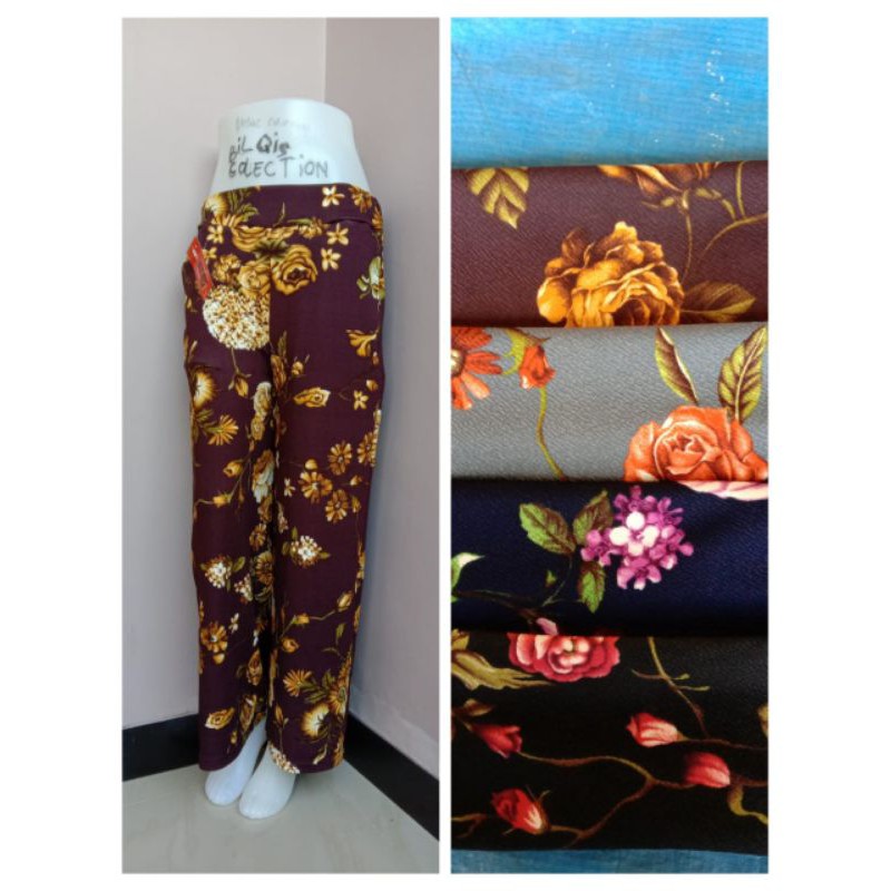 Celana Kulot Real pict,bahan Real crepe wafle(bukan spandek)