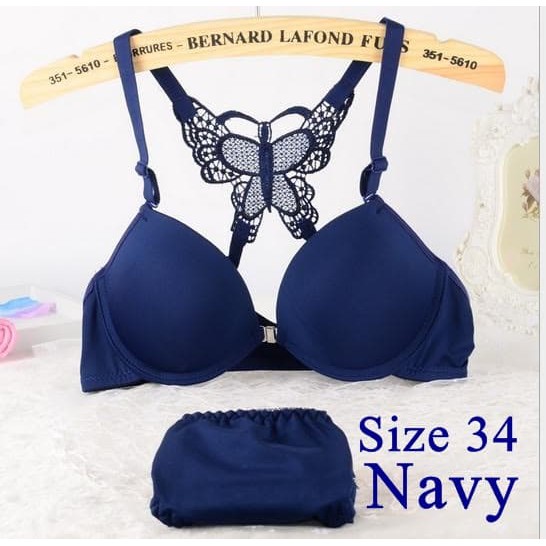 ✨LACIKOSME✨ SET BRA Butterfly / Bra + CD Kupu-Kupu