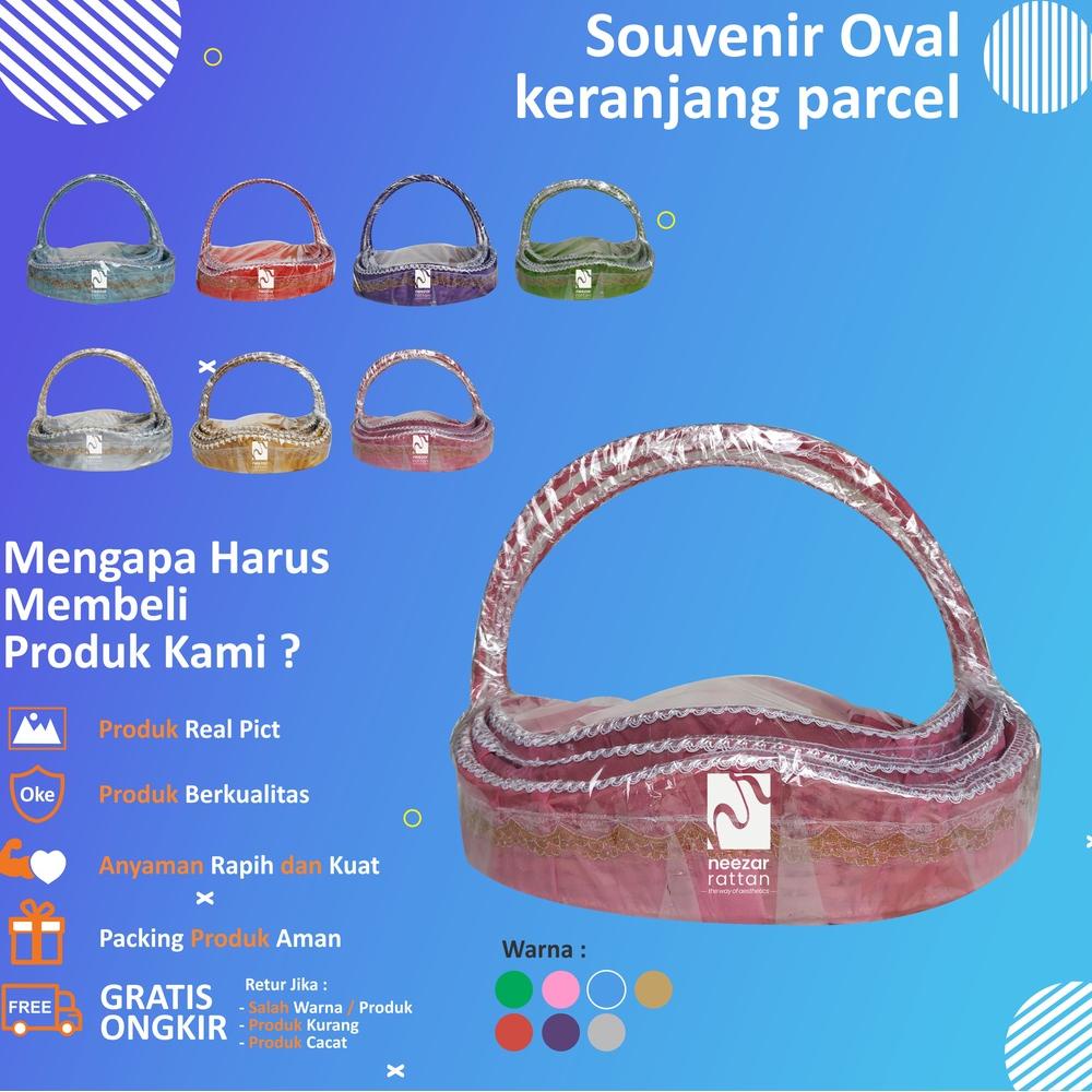 

[KODE 0PVOV] Souvenir Kotak keranjang parcel hantaran seserahan pengantin lamaran bulat