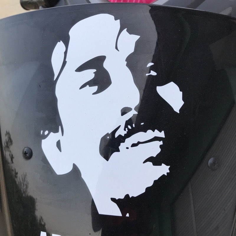 stiker windshield nmax iwan fals