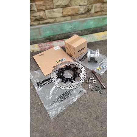 Tromol depan dtracker + disc cakram piringan