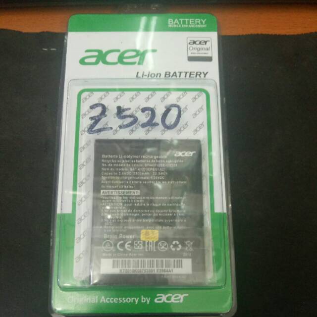 Baterai Acer Z520