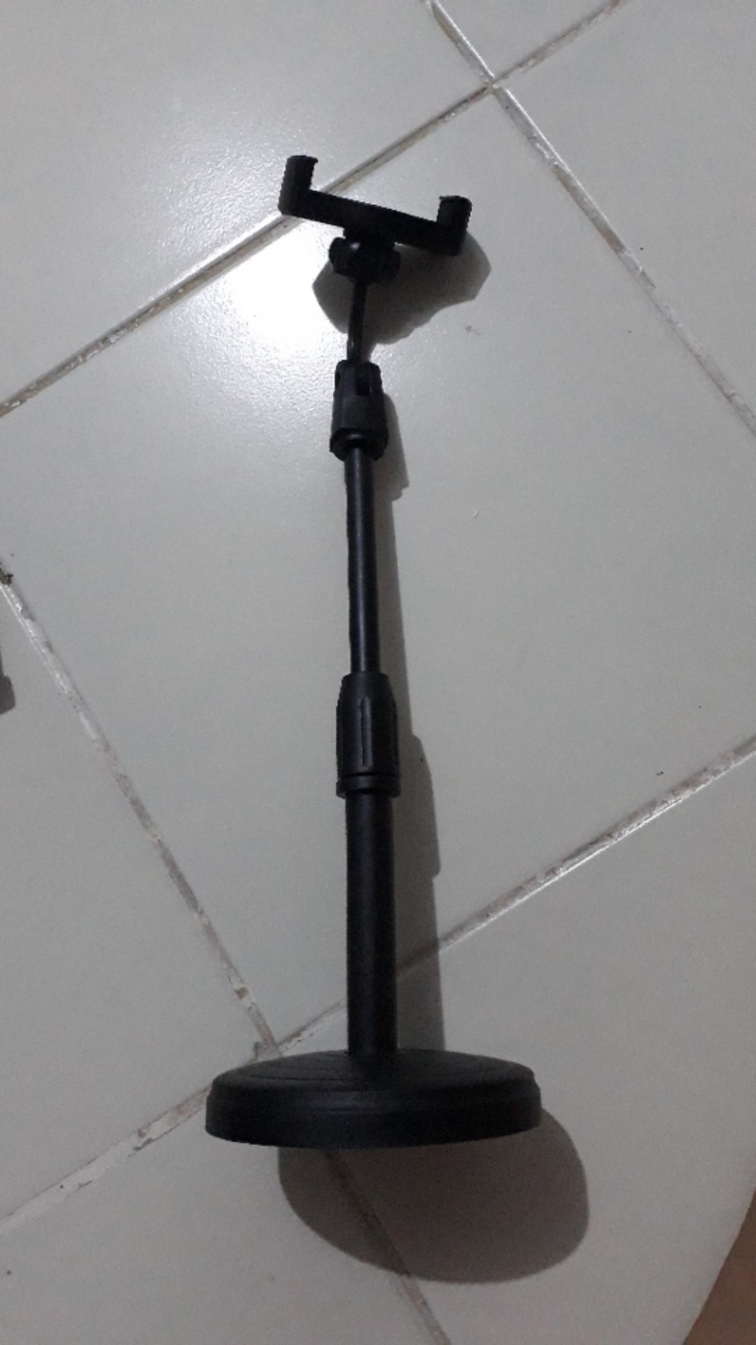 Phone Holder Hd-25 Stand Meja Folding Desktop Support Table Standing Berdiri For Meeting Review Vlog