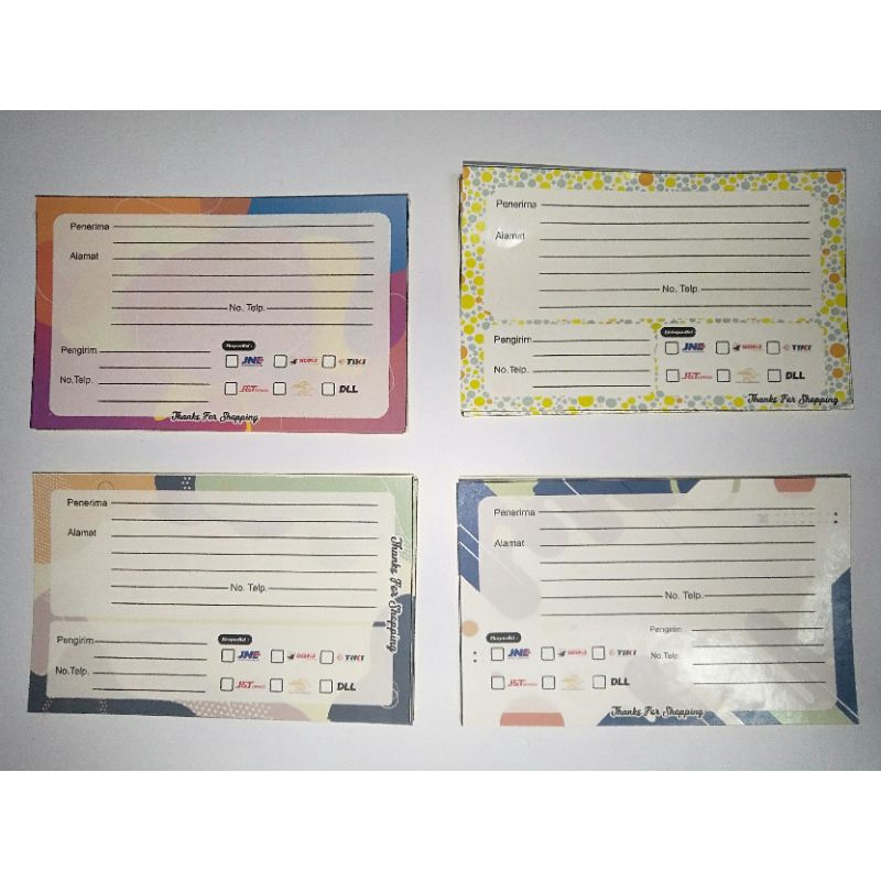 

STIKER LABEL Pengiriman (25 lbr)