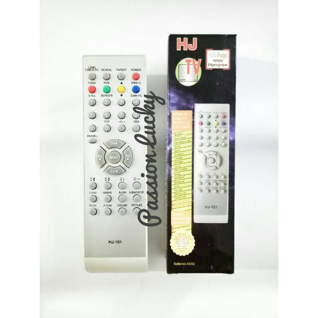 REMOTE TV MULTI POLYTRON TABUNG CT 101