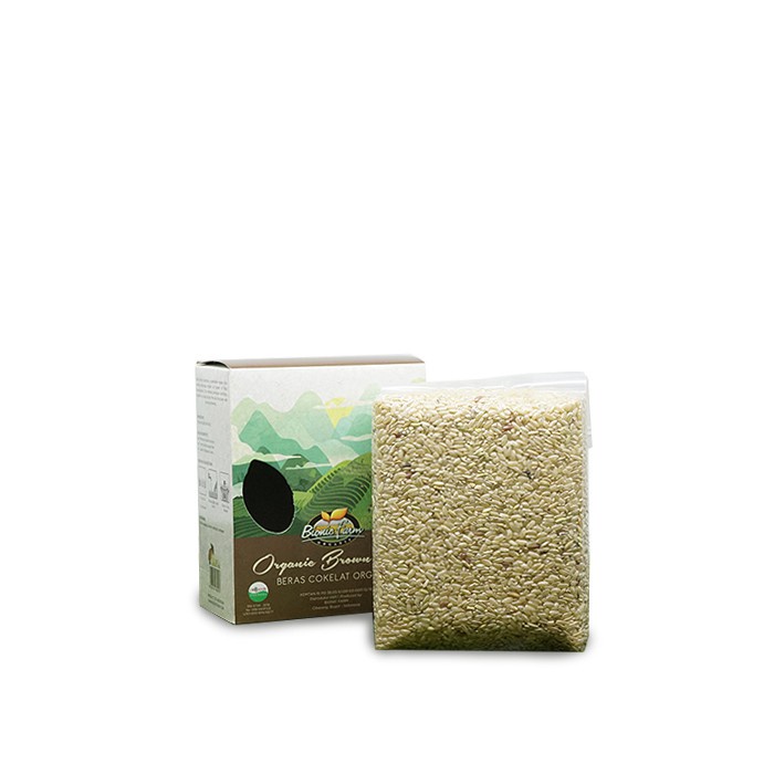 Bionic Farm, Organic Brown Rice 1kg (Beras Coklat Organik)